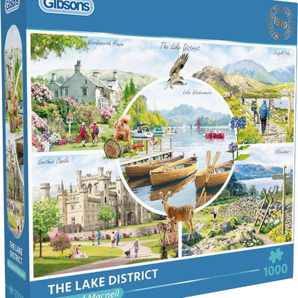 Gibsons The Lake District Puzzel 1000 Stukjes