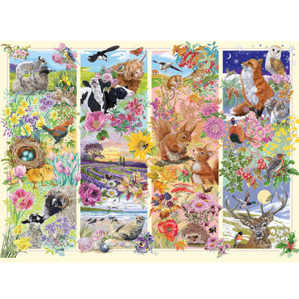 Gibsons Through the Seasons Puzzel 1000 Stukjes