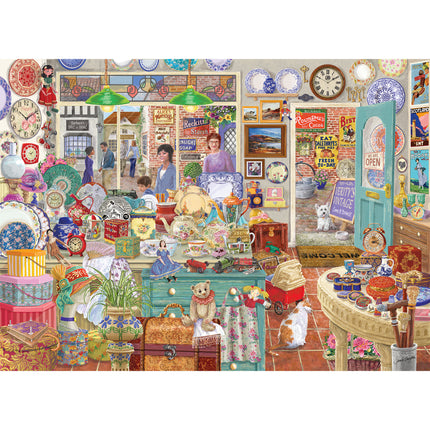 Gibsons Verity's Vintage Shop Puzzel 1000 Stukjes