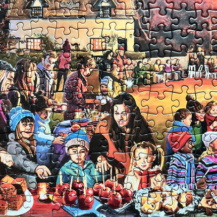 Gibsons Village Celebrations Puzzel 4x 500 Stukjes