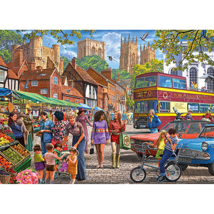 Gibsons York Market Puzzel 1000 Stukjes