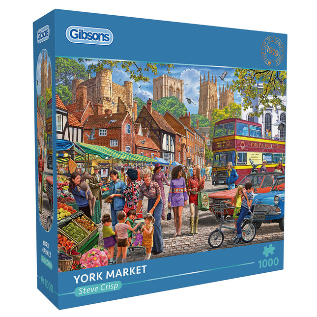 Gibsons York Market Puzzel 1000 Stukjes