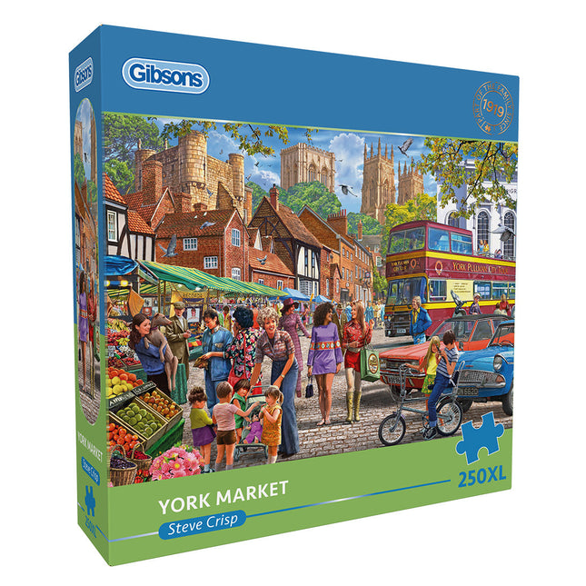 Gibsons York Market Puzzel 250XL Stukjes