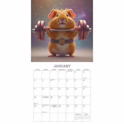 Gladstone Media Cavia Rules Kalender 2026