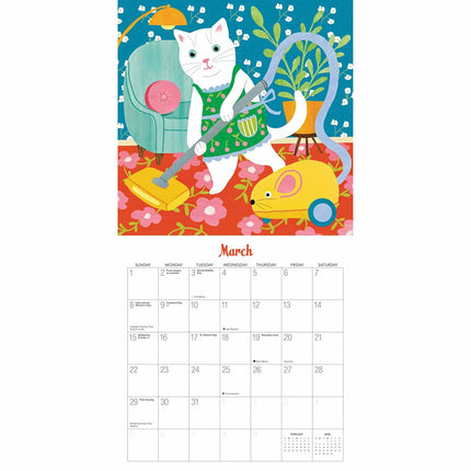 Gladstone Media If Cats Were Nice Kalender 2026