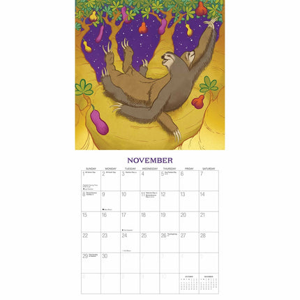 Gladstone Media Kama Sutra Luiaard Kalender 2026