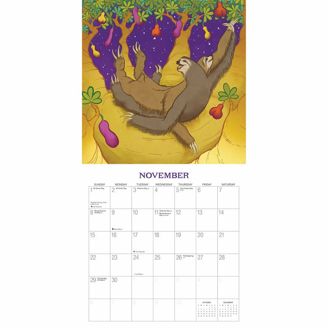 Gladstone Media Kama Sutra Luiaard Kalender 2026