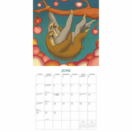 Gladstone Media Kama Sutra Luiaard Kalender 2026