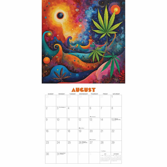 Gladstone Media Weedscapes Kalender 2026