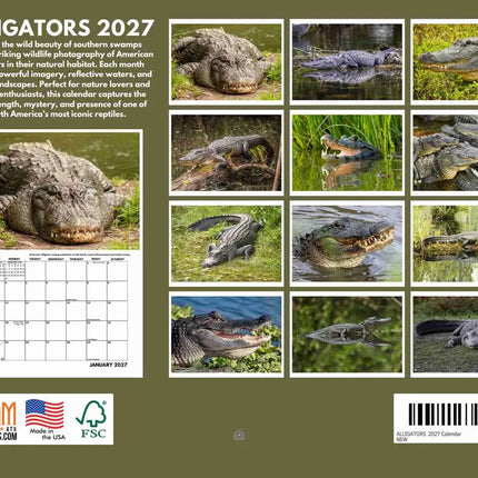 Gotham Alligator Kalender 2027