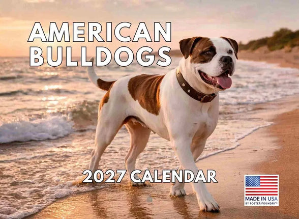Gotham Amerikaanse Bulldog Kalender 2027