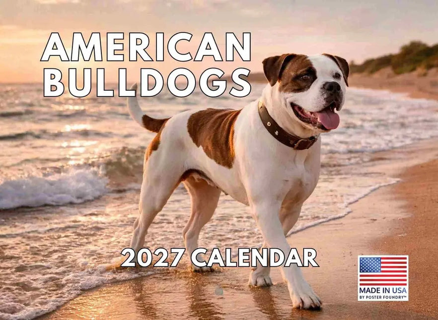 Gotham Amerikaanse Bulldog Kalender 2027