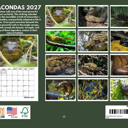 Gotham Anaconda Kalender 2027