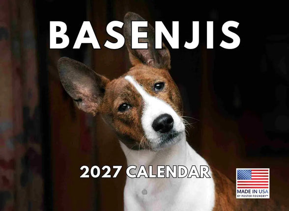 Gotham Basenji Kalender 2027