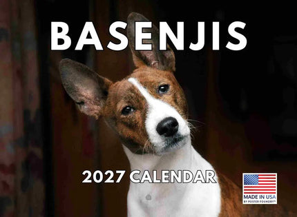Gotham Basenji Kalender 2027