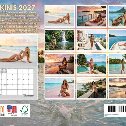 Gotham Bikini Kalender 2027