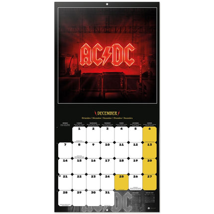 Grupo AC/DC Kalender 2026