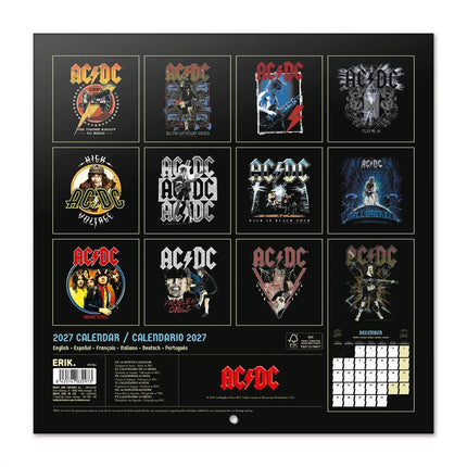 Grupo AC/DC Kalender 2027