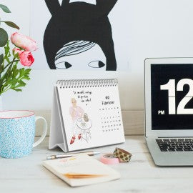 Grupo Art Nouveau Desk Kalender 2026