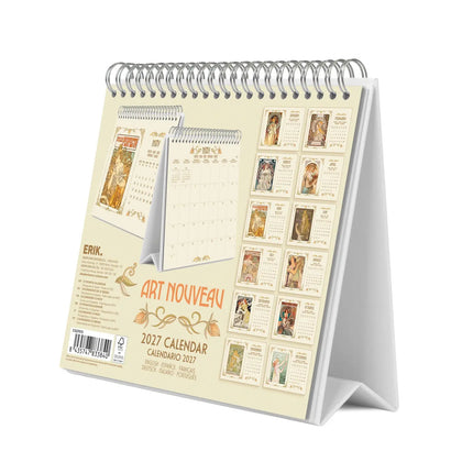 Grupo Art Nouveau Desk Kalender 2027