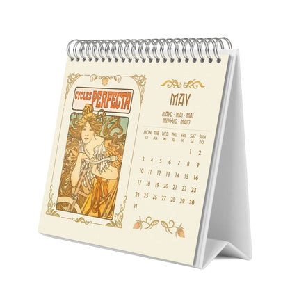 Grupo Art Nouveau Desk Kalender 2027