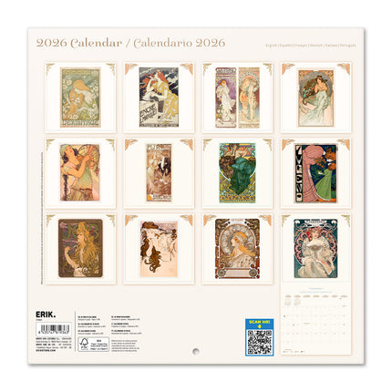 Grupo Art Nouveau Kalender 2026