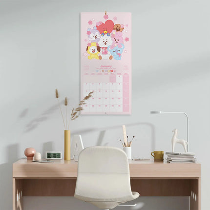 Grupo BT21 Kalender 2027