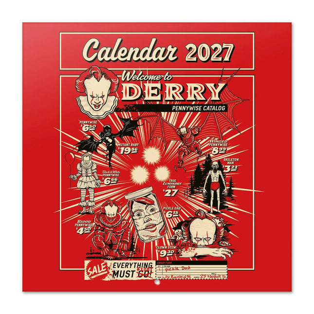 Grupo Classic Horror Movies Kalender 2027