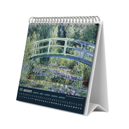 Grupo Claude Monet Desk Kalender 2026