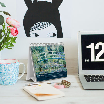Grupo Claude Monet Desk Kalender 2026
