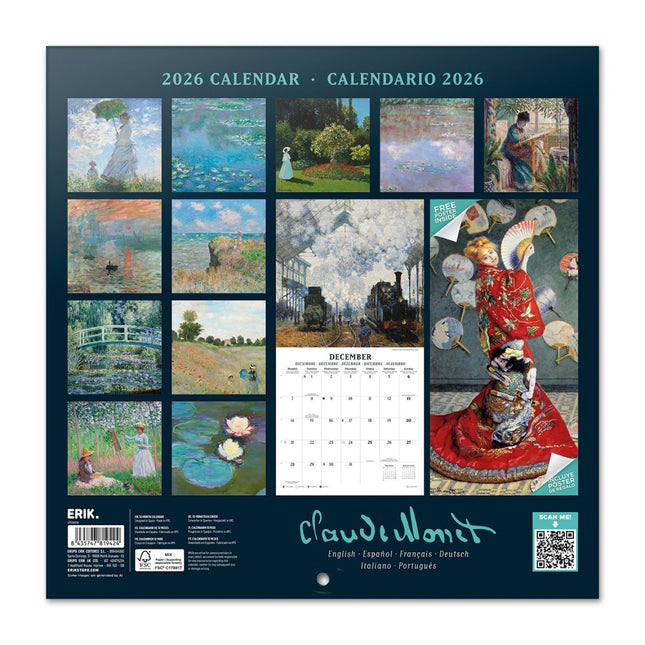 Grupo Claude Monet Kalender 2026