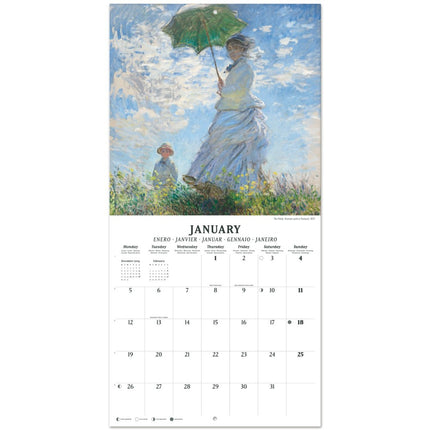 Grupo Claude Monet Kalender 2026