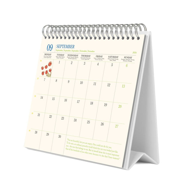 Grupo De Kleine Prins Desk Kalender 2026