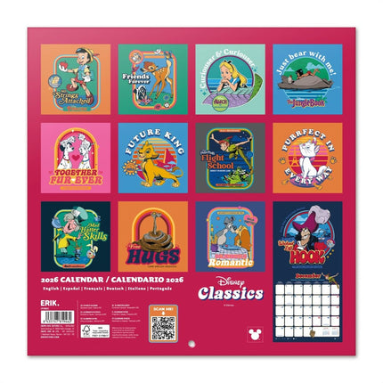 Grupo Disney Classics Kalender 2027