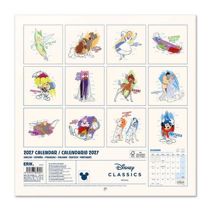 Grupo Disney Classics Kalender 2027