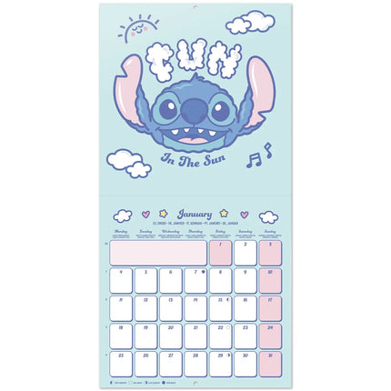 Grupo Disney Stitch Kalender 2027