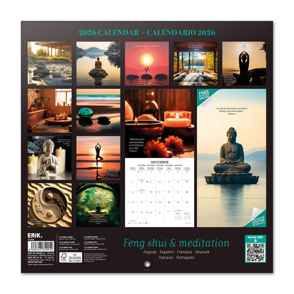Grupo Feng Shui Meditation Kalender 2026