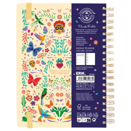 Grupo Frida Kahlo School Agenda 2026-2027 ( aug - juli )