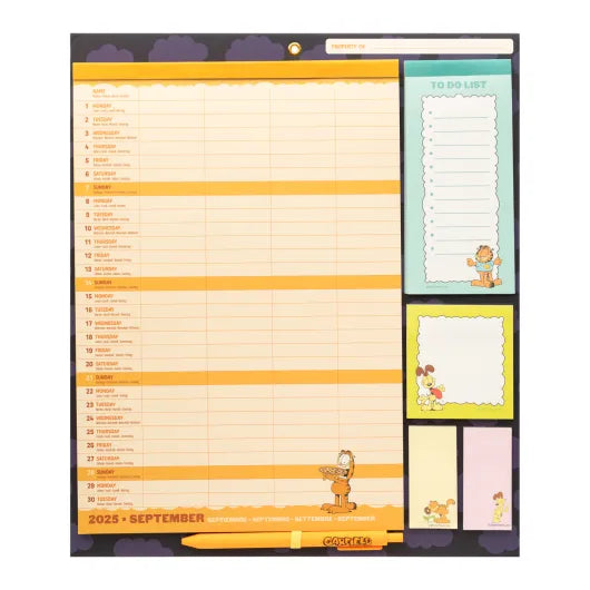 Grupo Garfield 4 persoons Planner 2026