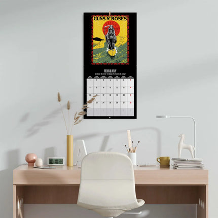 Grupo Guns N' Roses Kalender 2027