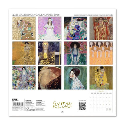 Grupo Gustav Klimt Kalender 2026