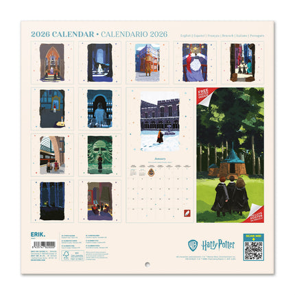 Grupo Harry Potter Kalender 2026