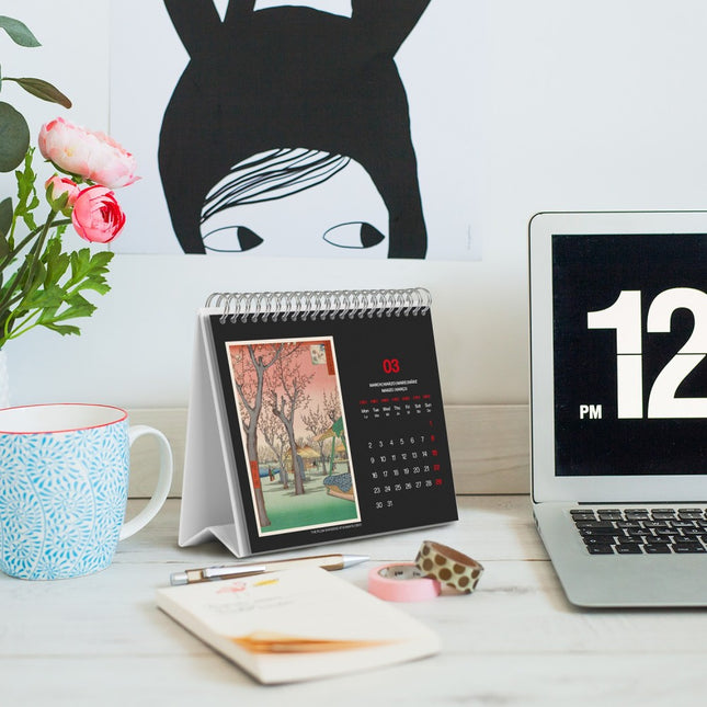 Grupo Hiroshige Desk Kalender 2026