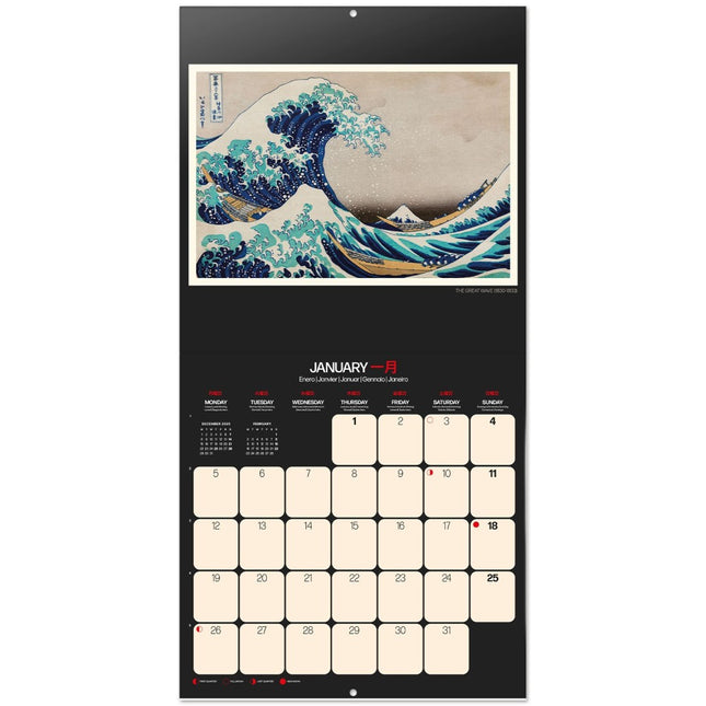 Grupo Hokusai Kalender 2026