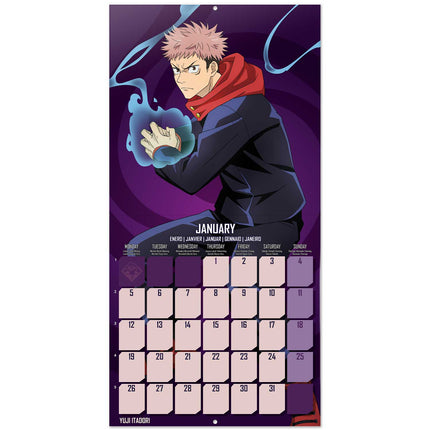 Grupo Jujutsu Kaisen Kalender 2026