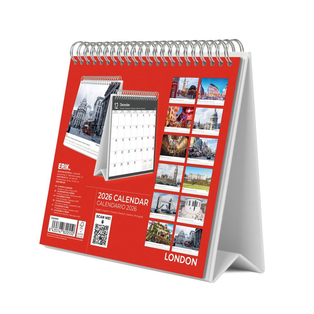 Grupo London Desk Kalender 2026