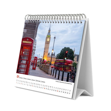 Grupo London Desk Kalender 2026