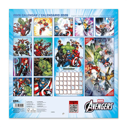 Grupo Marvel Avengers Kalender 2027
