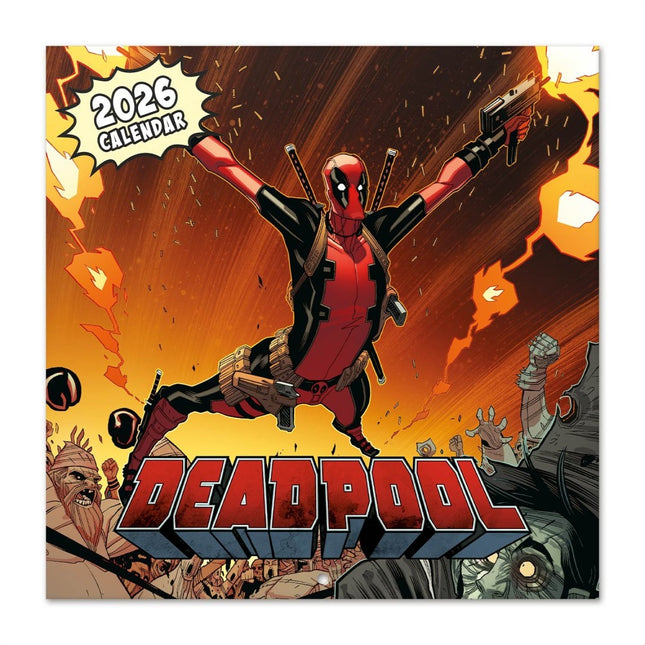 Grupo Marvel Deadpool Kalender 2026