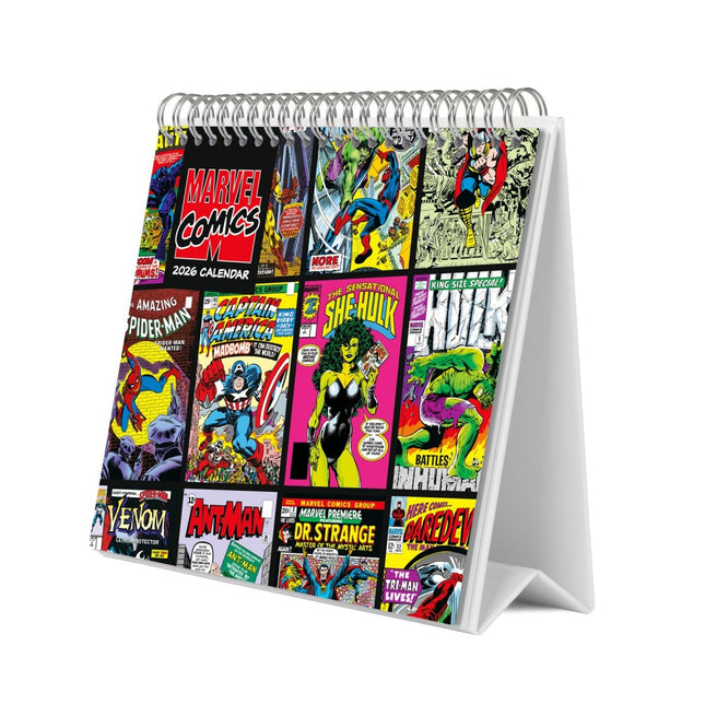 Grupo Marvel Desk Kalender 2026
